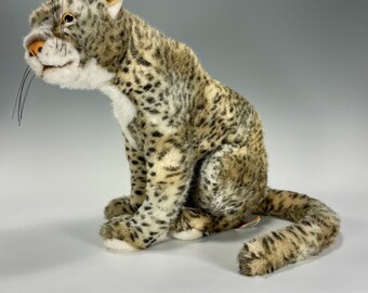 steiff snow leopard