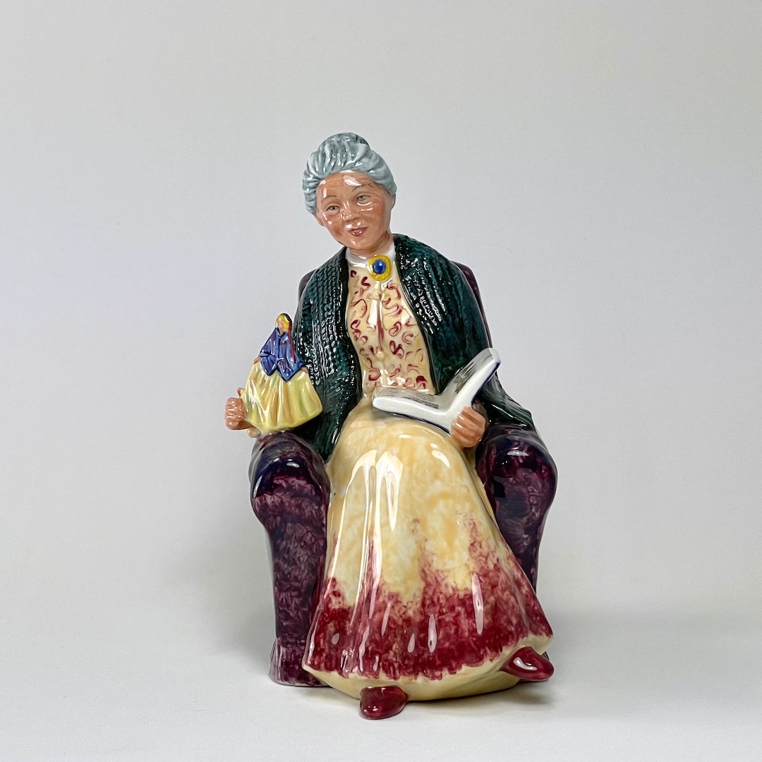 Royal Doulton Figurine prized Possessions HN 2942 Etsy