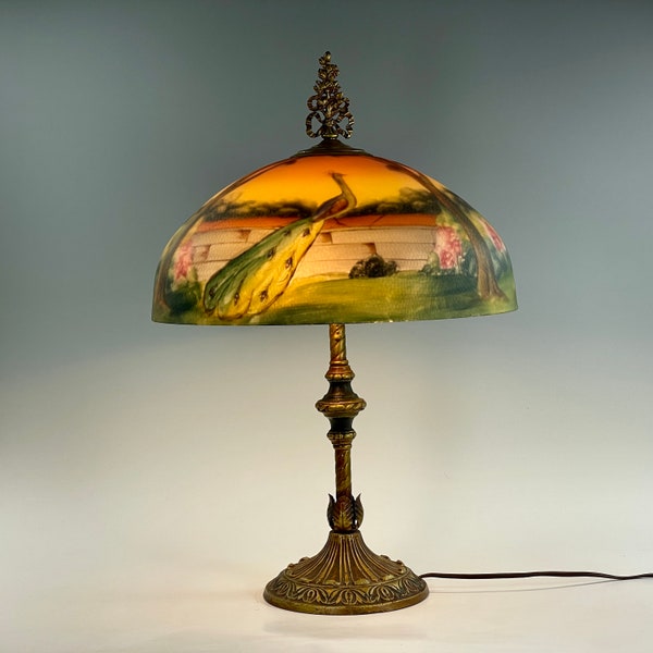 Peacock side lamp main image 1