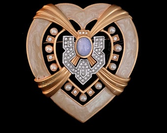Elizabeth Taylor Elephant Walk Brooch for Avon With Box — 1993 - Etsy