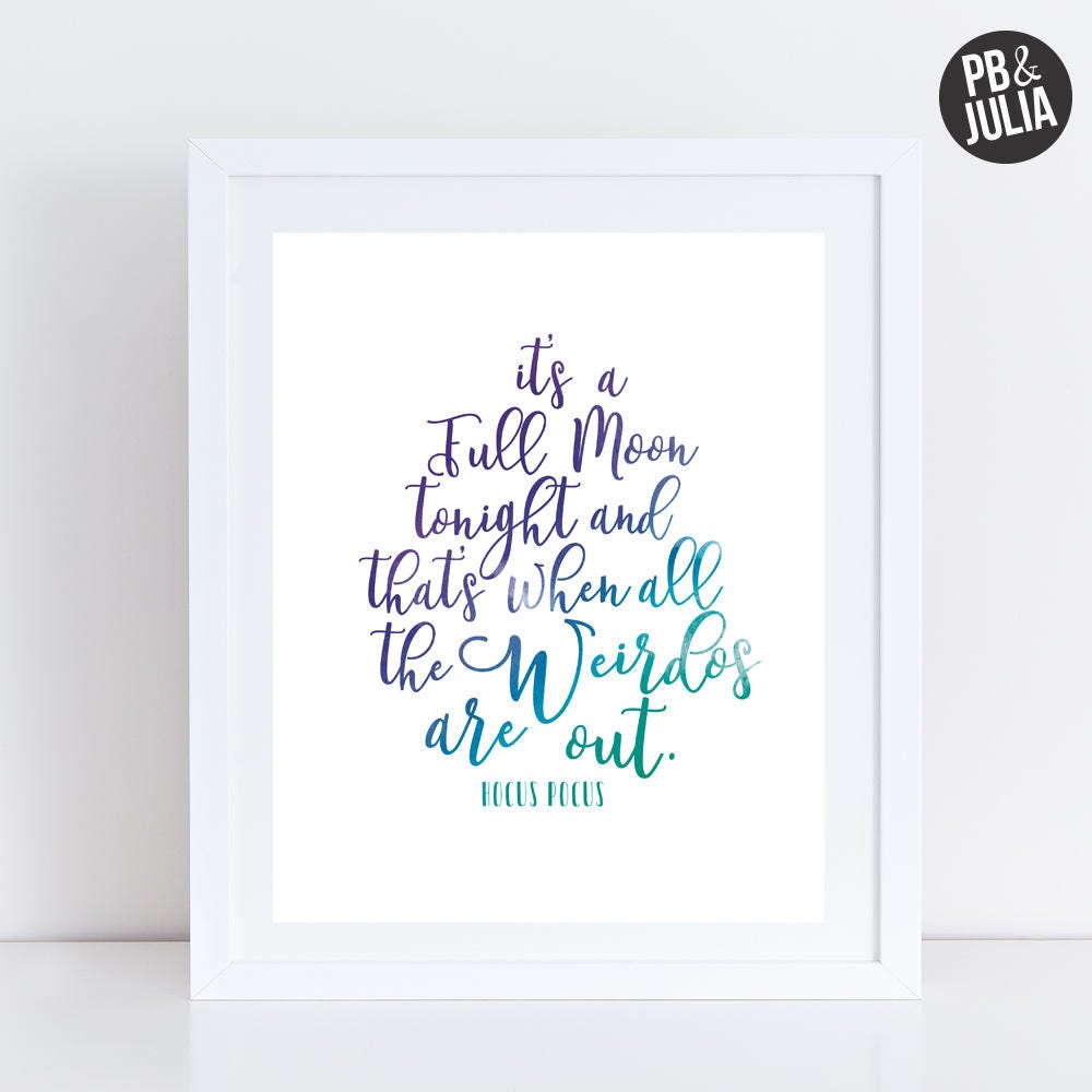 hocus pocus print hocus pocus quote sanderson sisters etsy