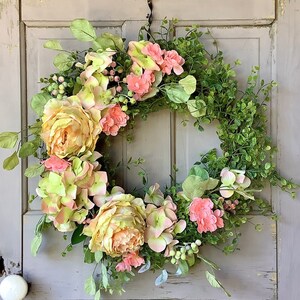 Home Decor Garland Wreath Wildflower Garland Colorful Spring And Summer  Garland Front Door Simulation Dried Flower Garland Buttercup Fresh Green  Plant