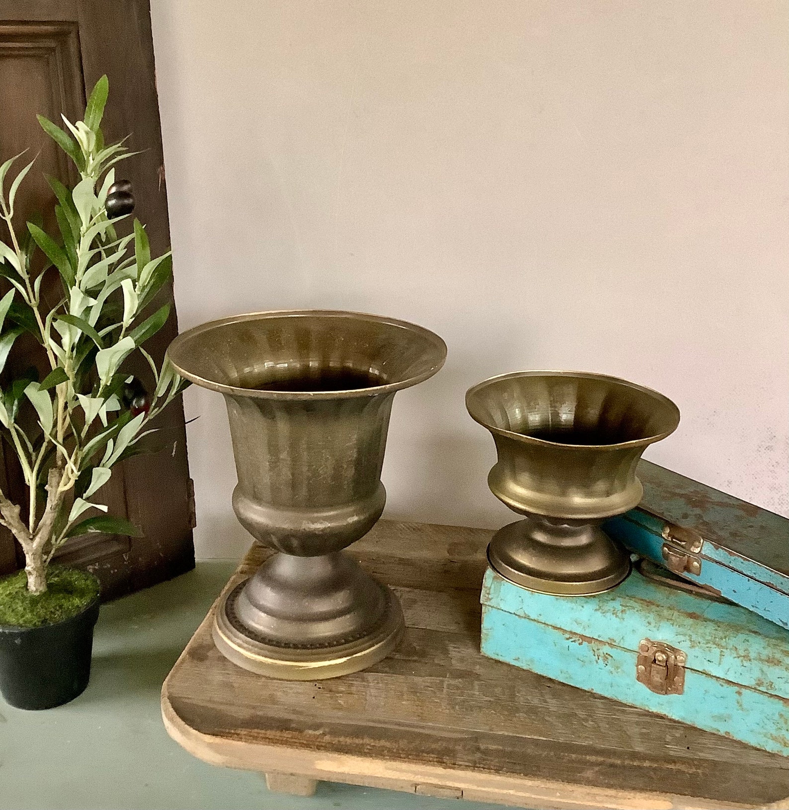 Artificial Olive Tree Tabletop Potted Olive Tree Faux Olive Etsy