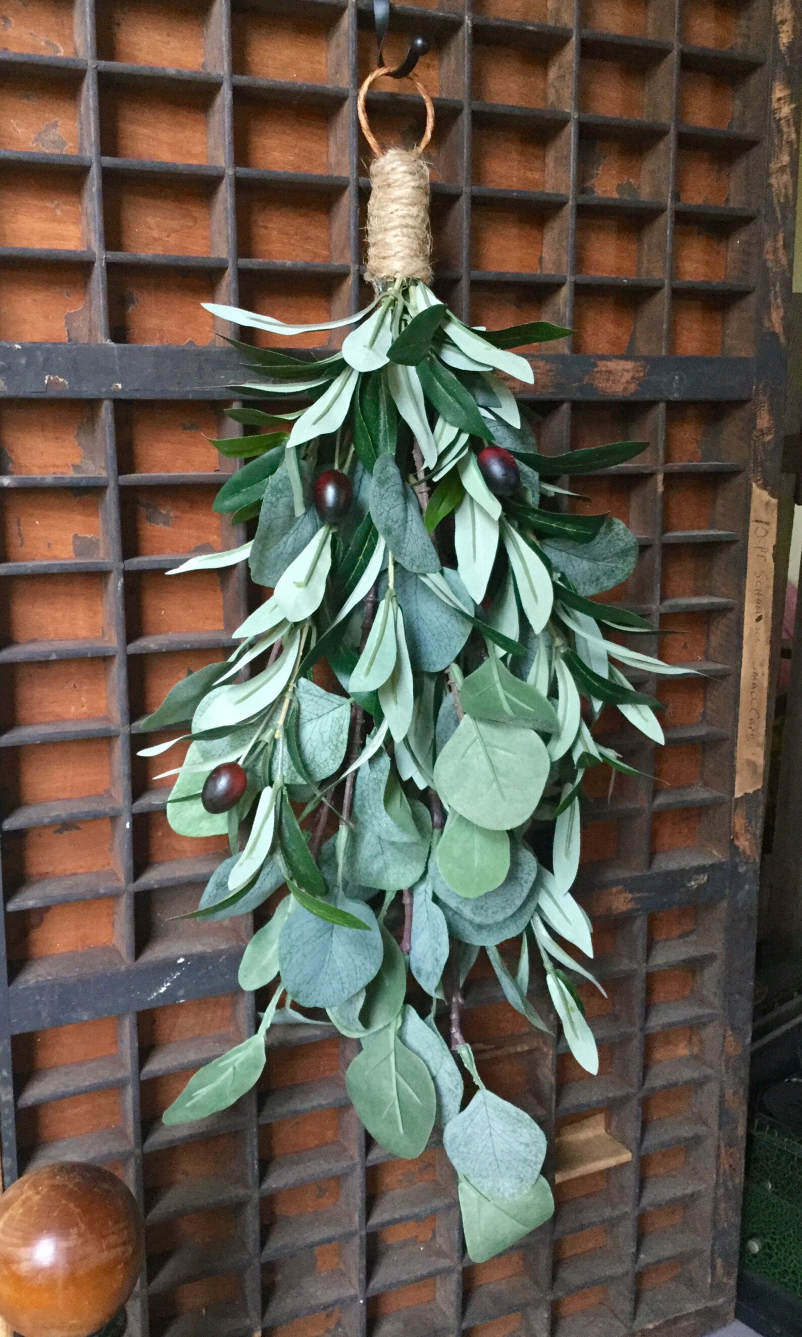 Olive Branch Swag Olive And Eucalyptus Swag Wedding Decor Etsy