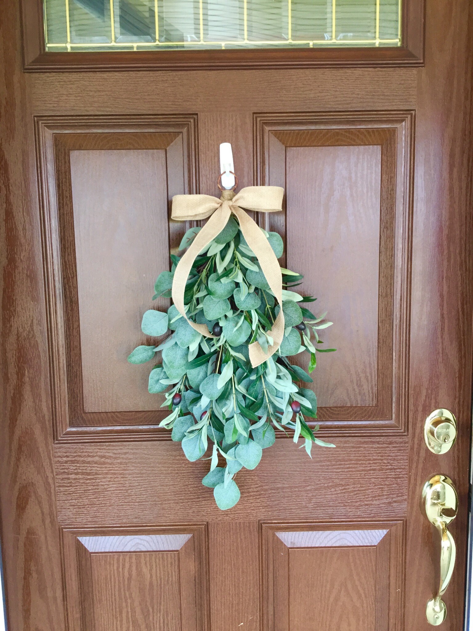 Olive Branch Swag Olive And Eucalyptus Swag Wedding Decor Etsy