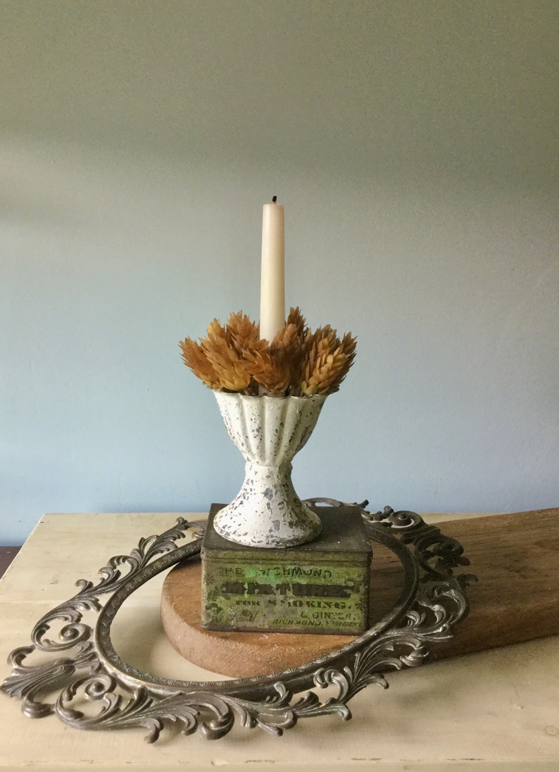 Fall Hops Wreath Hops Taper Candle Ring Fall Taper Wreath Etsy