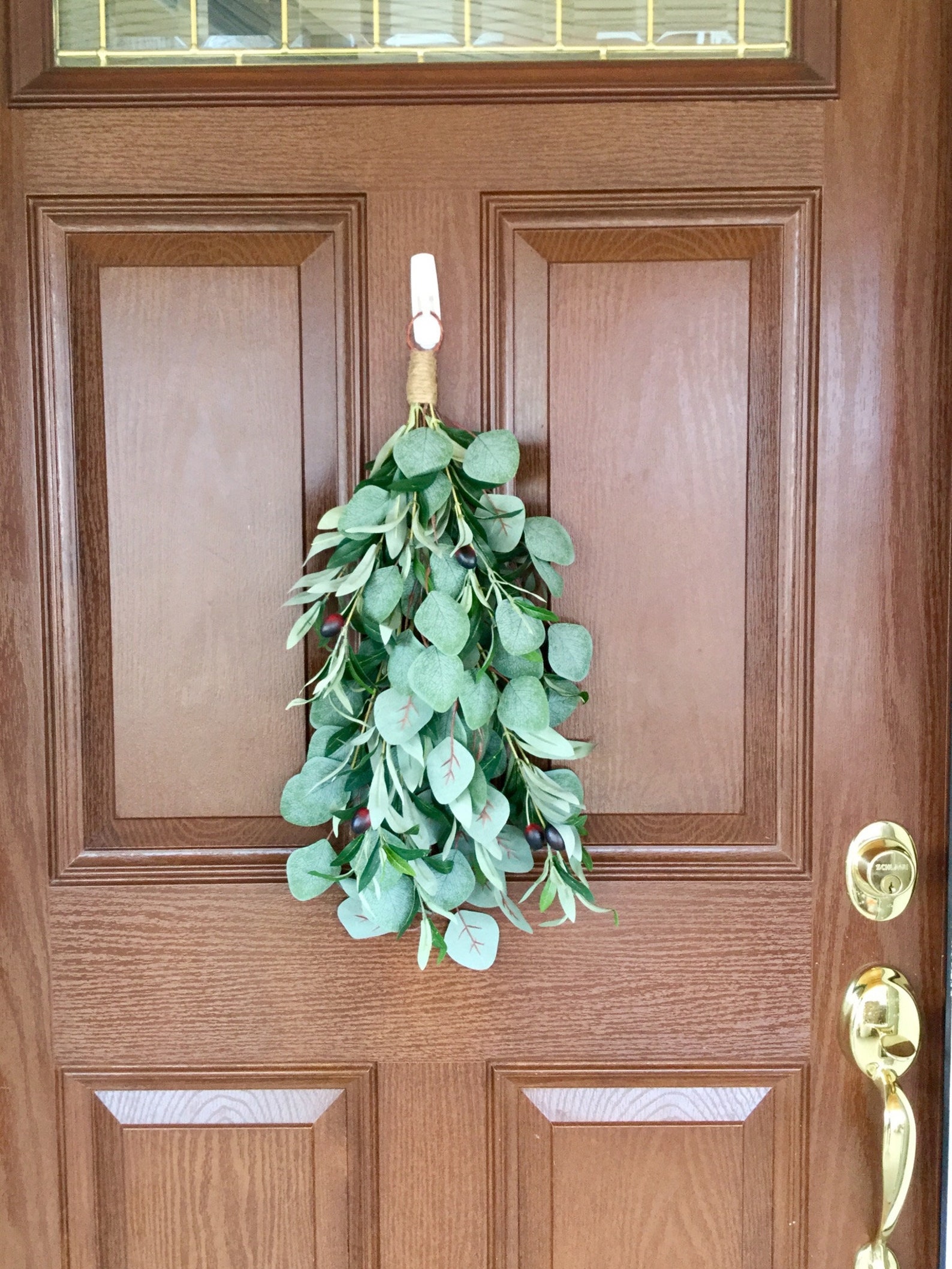 Olive Branch Swag Olive And Eucalyptus Swag Wedding Decor Etsy