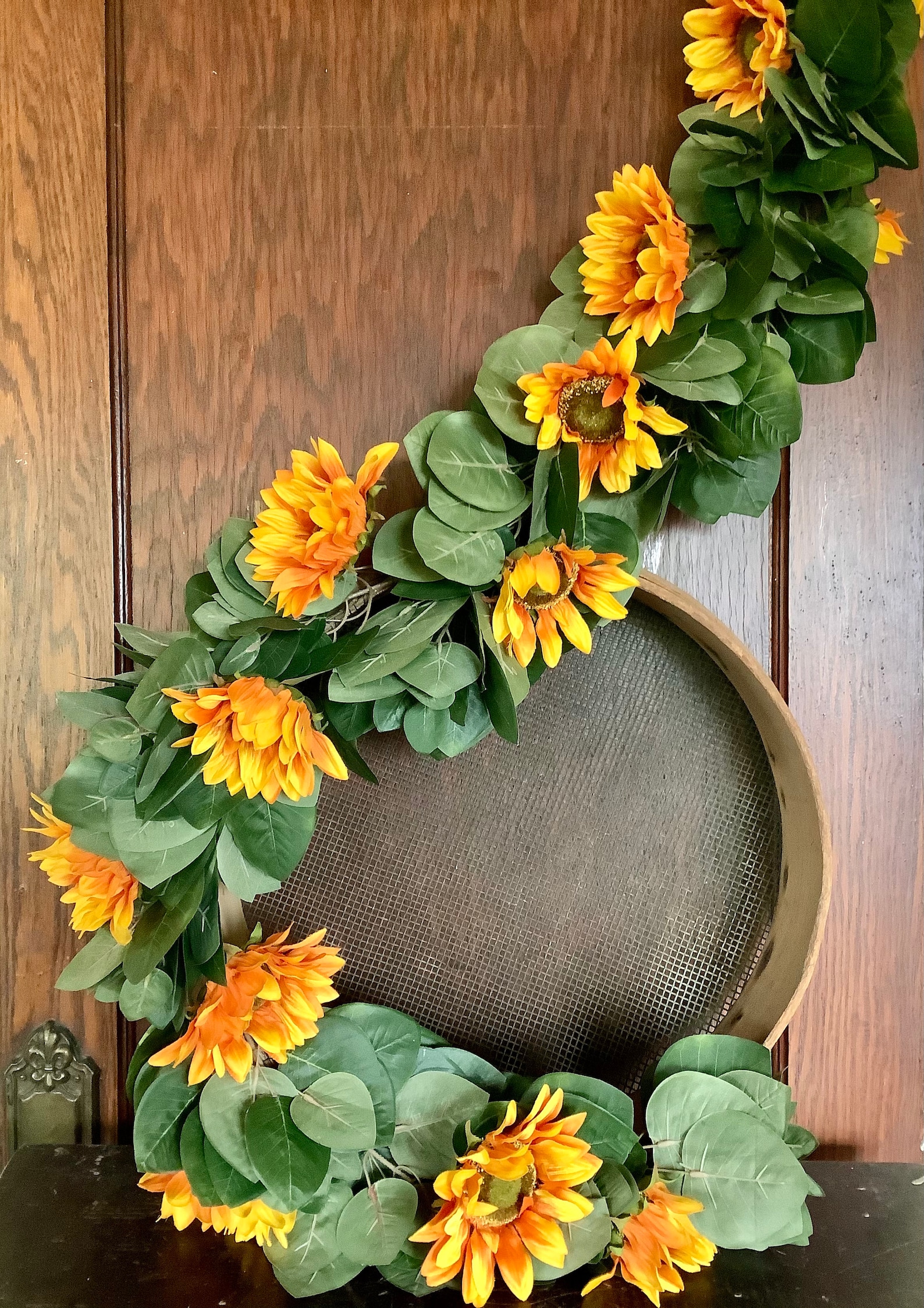 Sunflower Garland Summer Garland Garland for Mantle Etsy