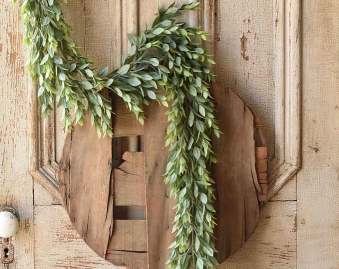 Spring Garland, Summer Garland, Garland for Mantle, Kitchen Cabinet Accent, Fireplace Decor, Wedding Decorations,