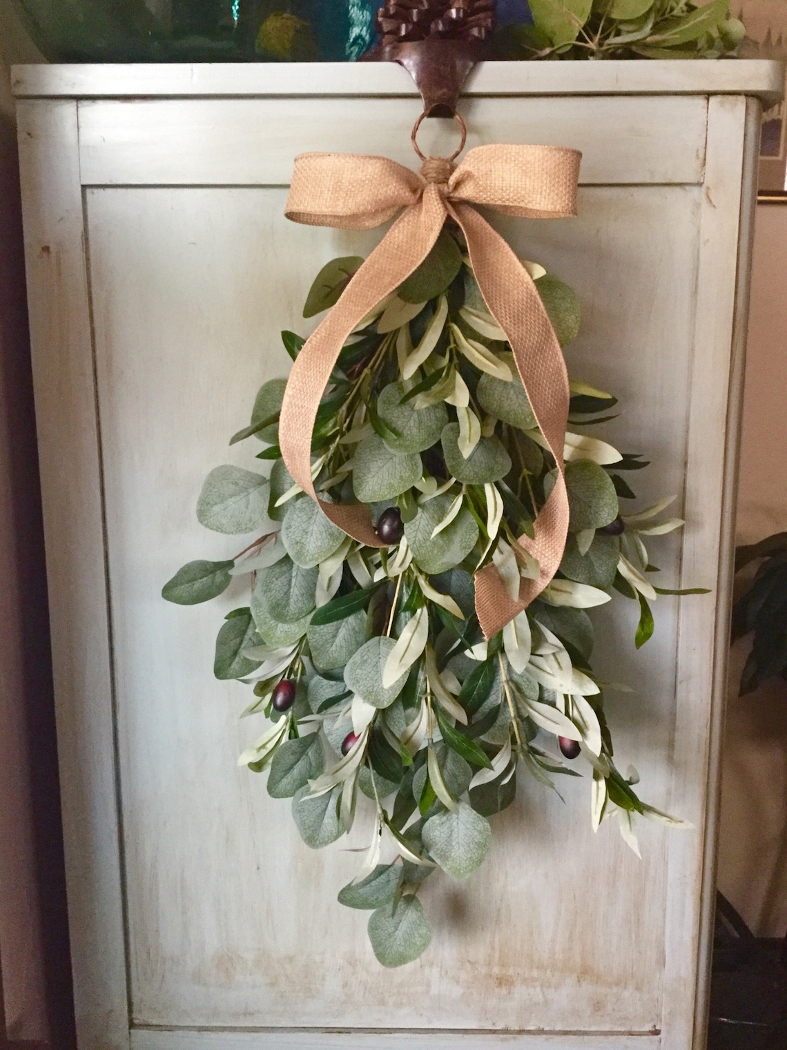 Olive Branch Swag Olive And Eucalyptus Swag Wedding Decor Etsy