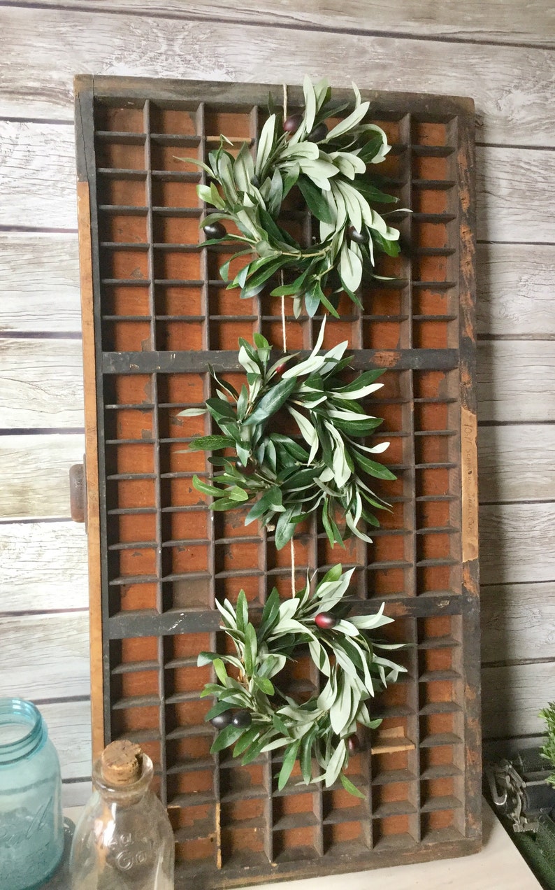 Olive Leaf Wreath Olive Branch Wreath House Warming Olive Wreath Peace Wreath