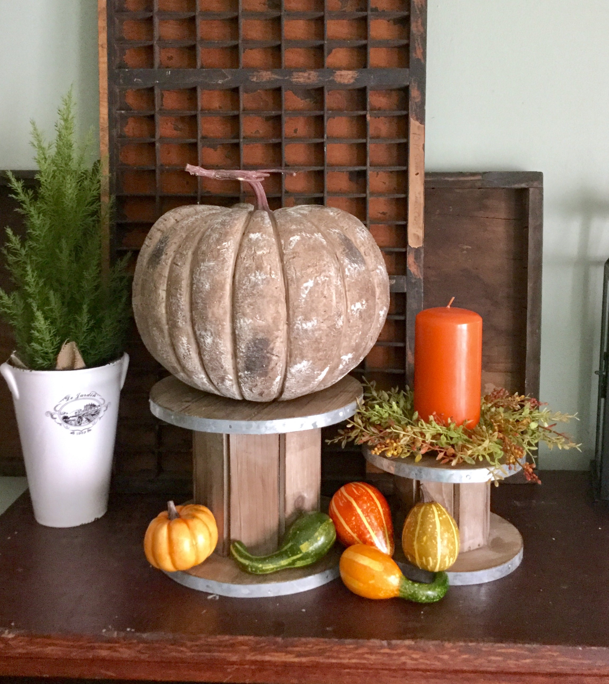 Sale Birch Bark Pumpkin Woodland Pumpkin Birch Bark Pumpkin