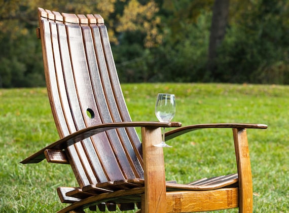 wine barrel adirondack chair youtube