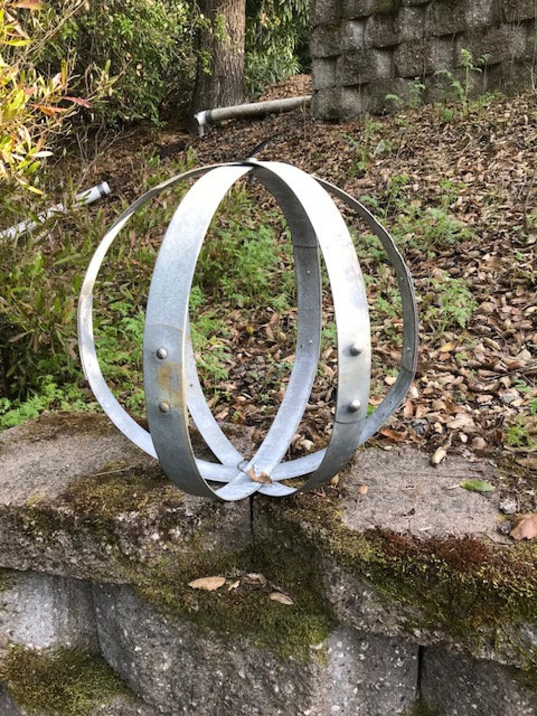 Wine Barrel Ring Globe