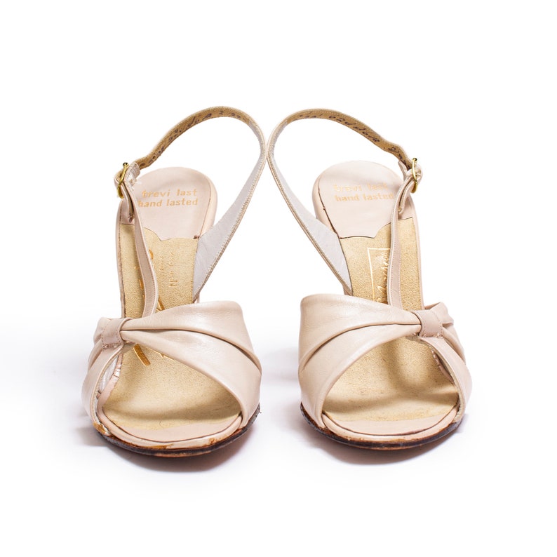 beige open toe heels