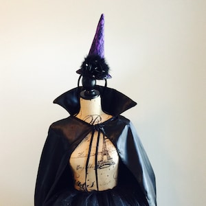 witch costume, black witch costume, witch cape, spider witch costume, adult, witch costume, Halloween costume, adult costume