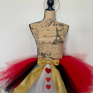 Queen of Hearts Costume, Queen of Hearts Tutu, Queen of Hearts Crown ...