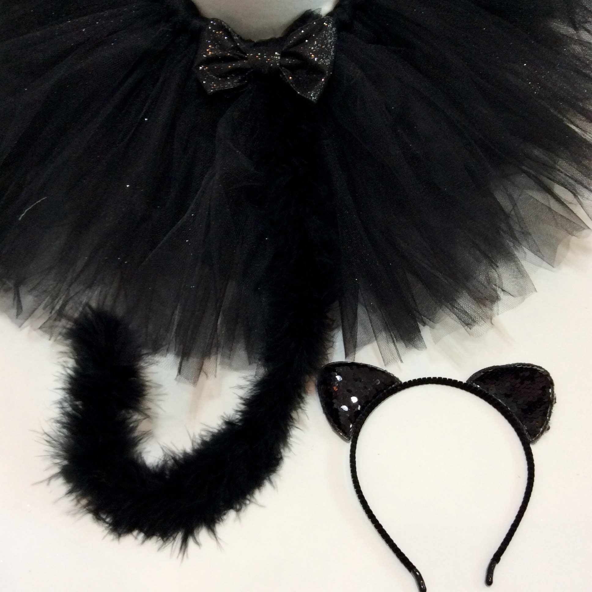 Cat costume black cat costumeadult cat costume baby cat Etsy