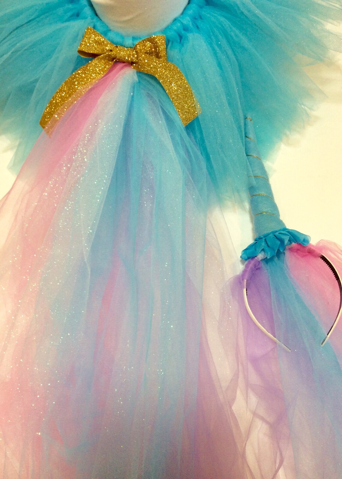 Blue Unicorn Costume Unicorn Halloween Costume Pastel Etsy