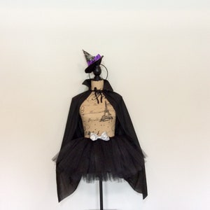 witch costume, black witch costume, moon and stars witch costume, kid witch costume, Halloween costume, kid costume