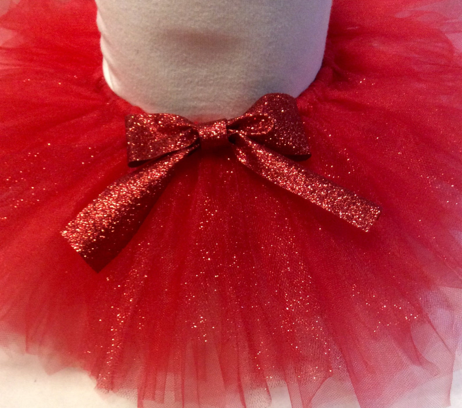 Red Glitter Tutu Red Tutu Red Baby Tutu Christmas Tutu Etsy