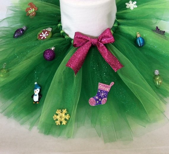 Christmas tutu, christmas tree tutu, tacky christmas tutu, tacky christmas sweater, holiday tutu, christmas tree skirt, baby christmas tutu
