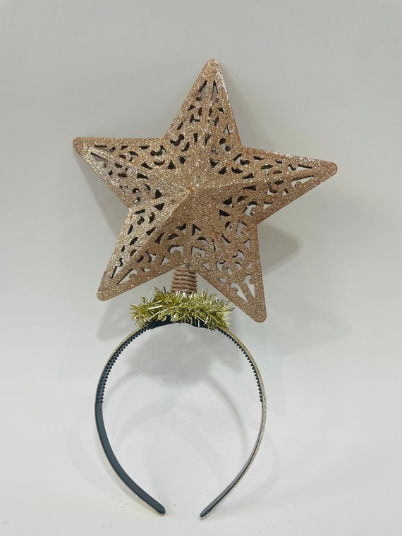 Gold Weihnachten Stern Haarband, Weihnachtsbaum Spitze Haarband,  Weihnachtsstern, Weihnachten Stirnband, Stern Stirnband, klebrig  Weihnachten Pullover - Etsy Schweiz