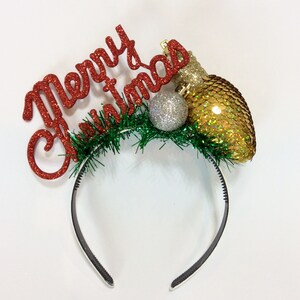 Kersthoofdband, grappige kersthoofdband, kersthoofdband, lelijke kersthoofdband, lelijke kersttrui, plakkerige kersttrui