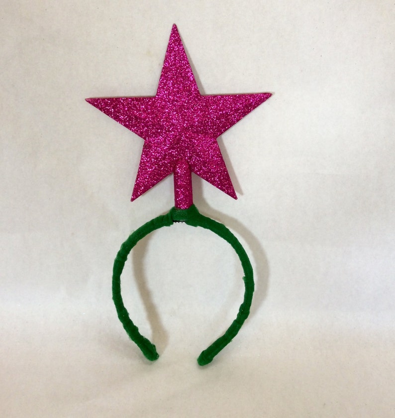 Christmas Star Headband Christmas Tree Topper Headband Etsy UK