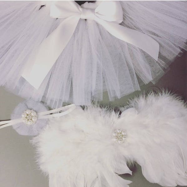 Baby angel wing, baby wings, feather wings, baby tutu, newborn photo props, newborn tutu, newborn butterfly wings, angel wings