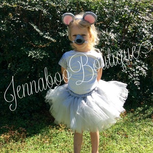 Mouse tutu costume, mouse tutu, mouse halloween costume, mouse birthday party, animal costume, birthday party, mouse skirt