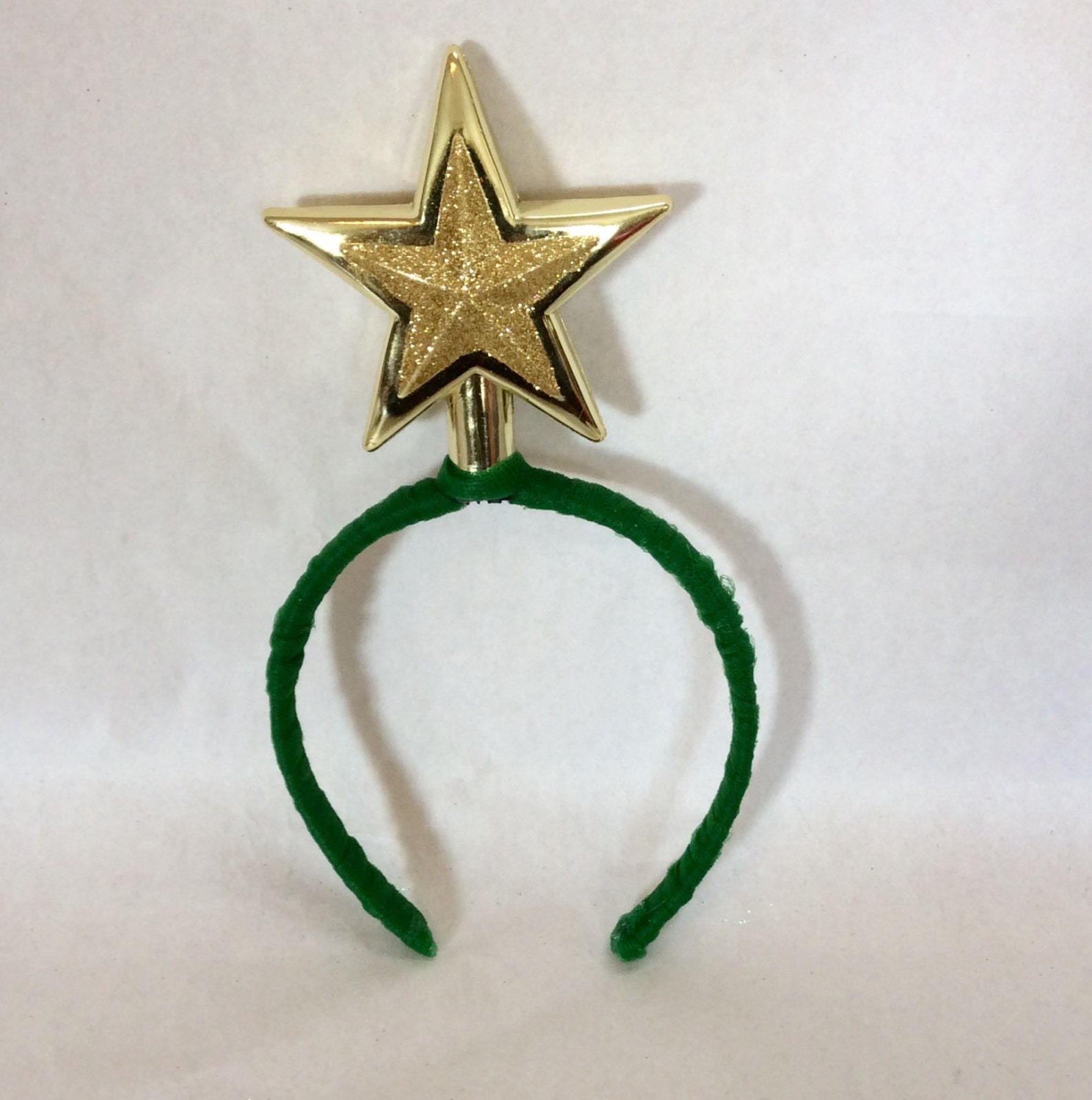 Christmas Star Headband, Christmas Tree Topper Headband, Christmas Star