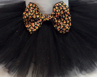Halloween-Tutu, Halloween Glitzer Tutu, Candy Corn Tutu, Candy Corn Bogen, orange schwarz Tutu, Baby Halloween Tutu, schwarz Tutu, Baby tutu