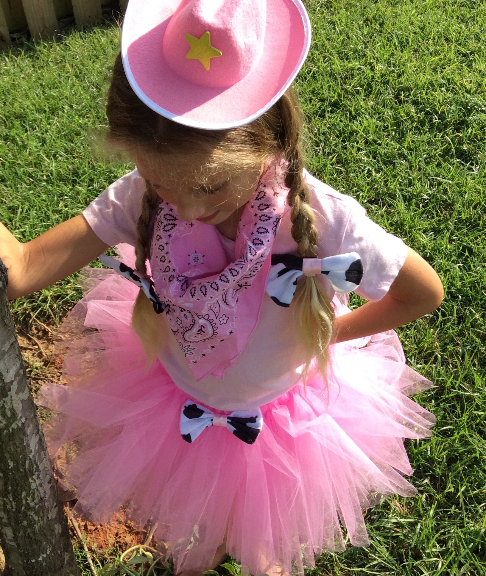thumbnail image 2 of Summit Pink Canvas Cowgirl Hat For Girls - Kids Western Costume Accessory, Halloween 2 of 6