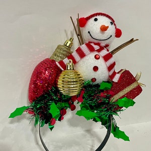 Christmas headband, funny Christmas headband, xmas headband, ugly Christmas headband, ugly Christmas sweater, tacky Christmas sweater