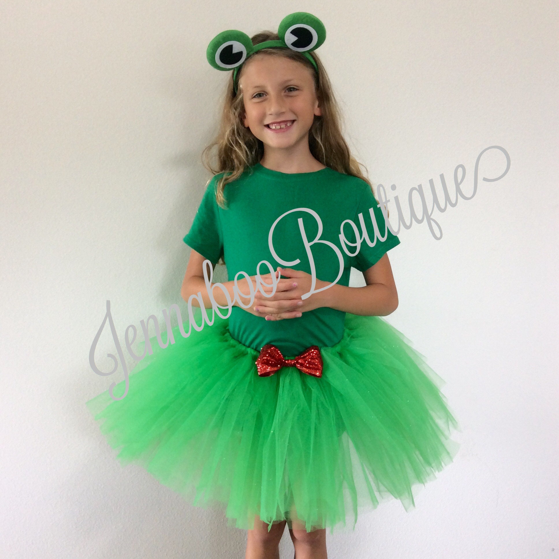 Disfraz de rana para niña con tutu deals