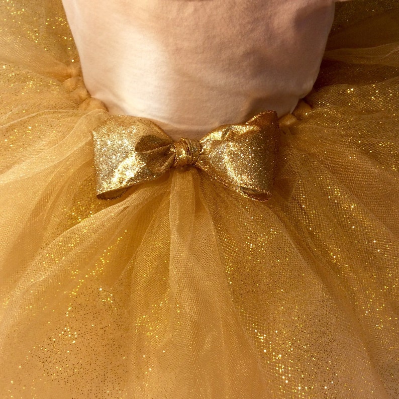 gold tutu halloween costume
