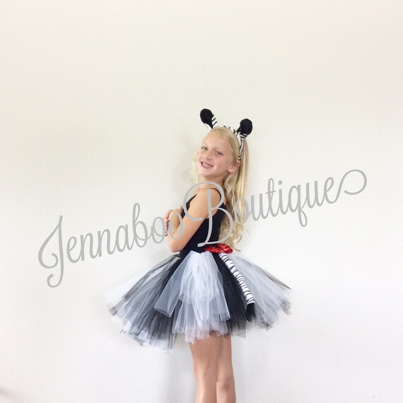zebra tutu costume