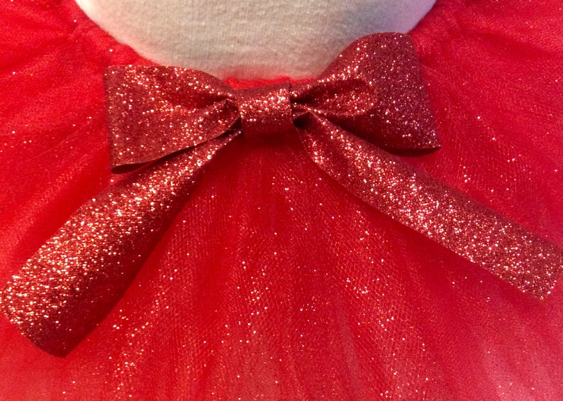 Sleeveless Christmas Tutu - Red