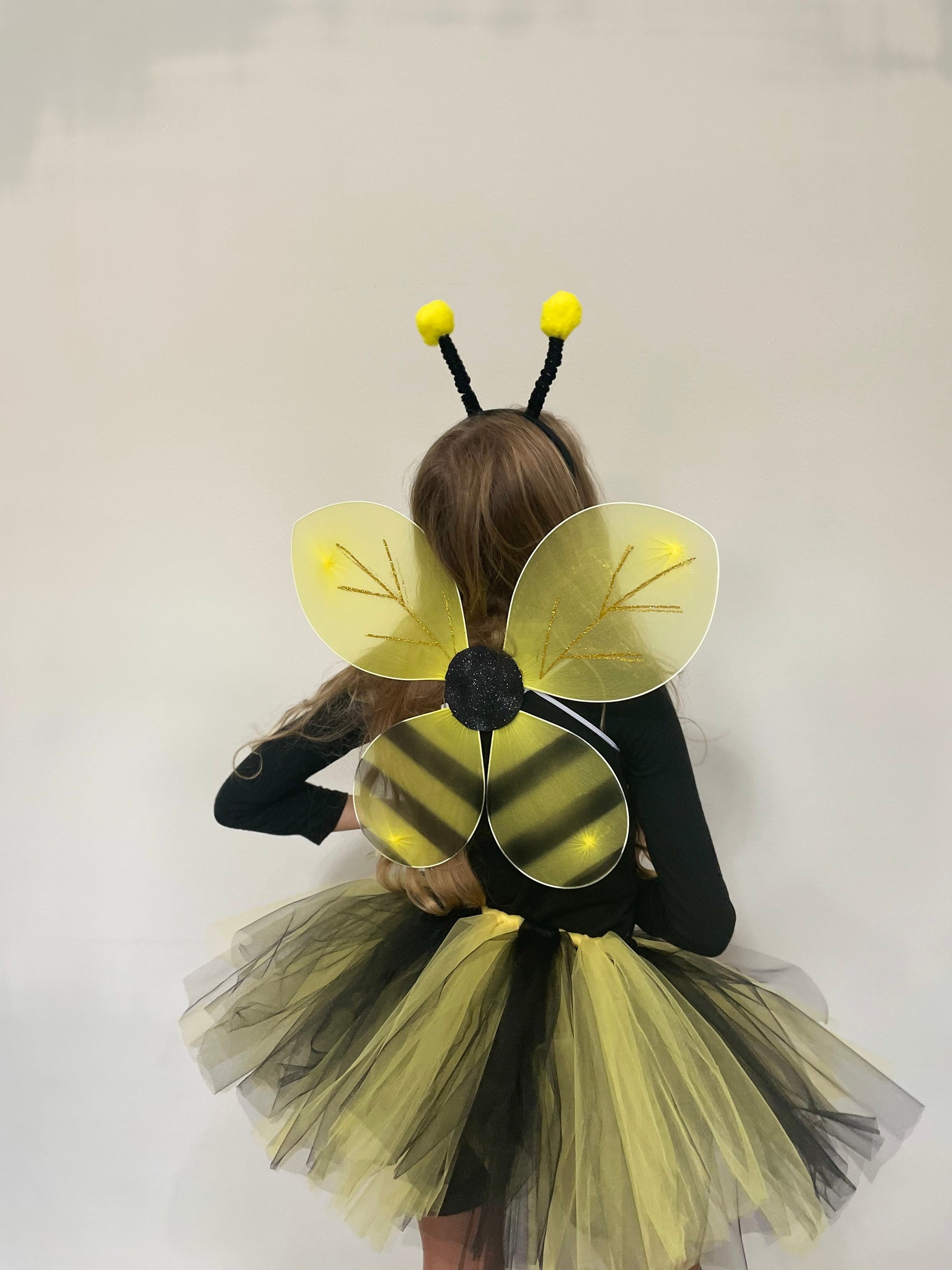 Disfraz de abeja, disfraz de abeja para niños, disfraz de abeja de  halloween, alas de abeja, diadema de abeja, disfraz de abejorro, tutú de  abeja, tutú de abejorro, bebé de halloween -  México