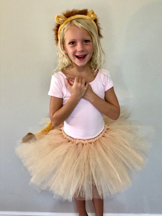 Lion Lioness Tutu Costume Girls Women