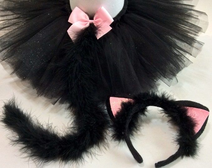 Cat Costume, Black Pink Cat Costume,adult Cat Costume, Baby Cat Costume
