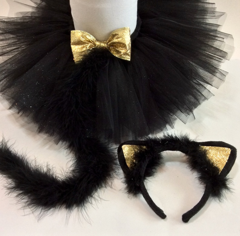 black gold cat costume,adult cat costume black cat tutu girl cat costume baby cat costume Cat costume halloween cat costume silver cat