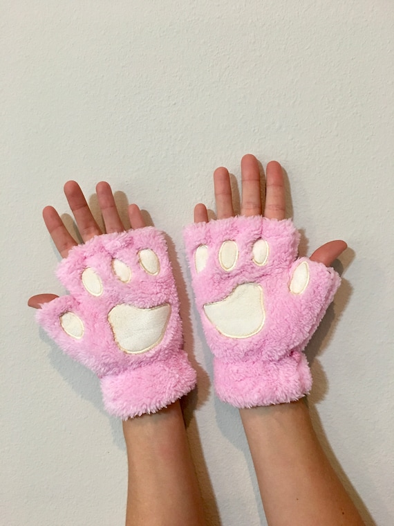 cat paw gloves