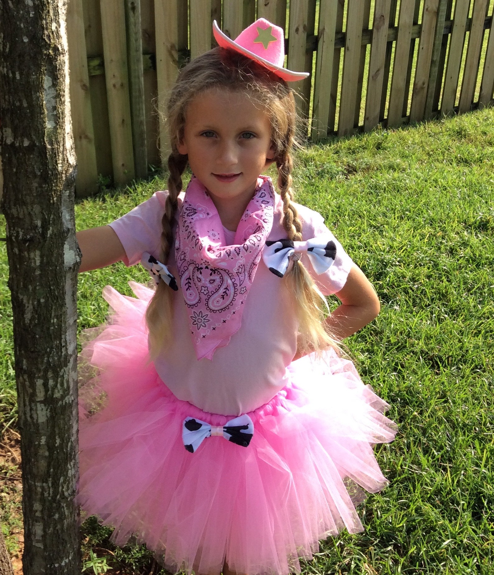 tutu cowgirl costume