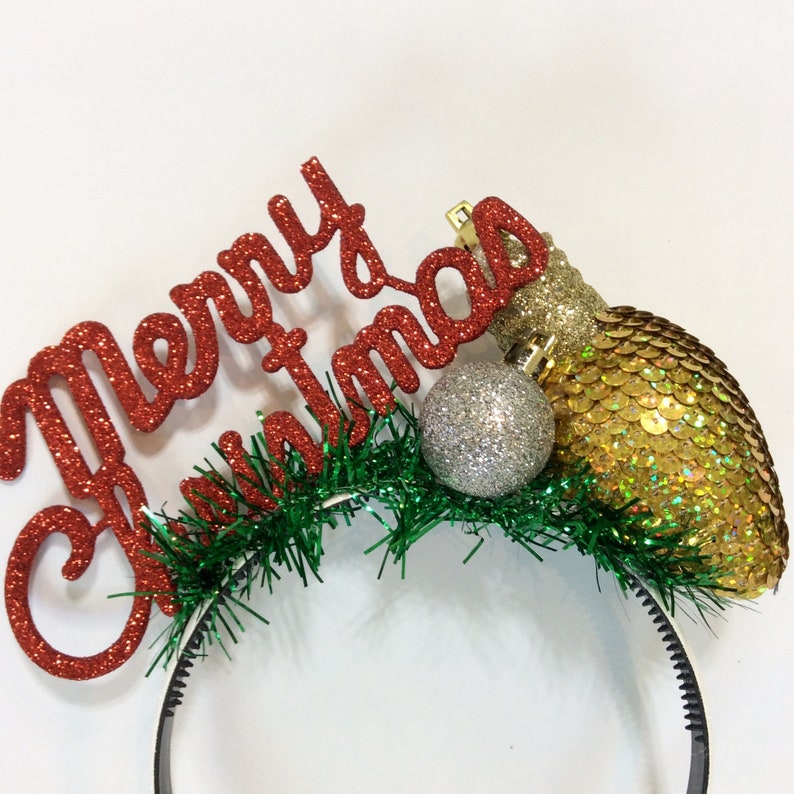 Christmas Headband Funny Christmas Headband Xmas Headband Etsy