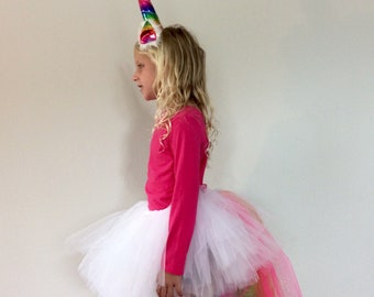 unicorn costume, unicorn halloween costume, unicorn birthday, pink gold unicorn, unicorn horn, unicorn tutu, unicorn headband, unicorn party