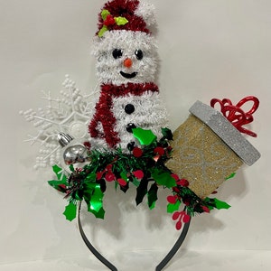 Christmas headband, funny Christmas headband, xmas headband, ugly Christmas headband, ugly Christmas sweater, tacky Christmas sweater