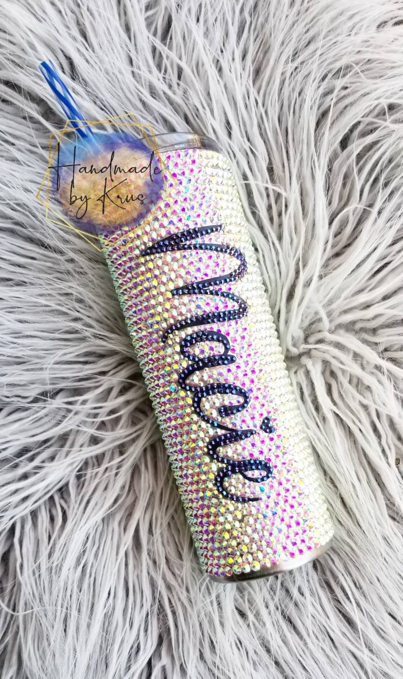 Free Rhinestone Tumbler Template