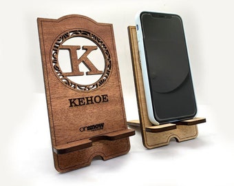 Cell Phone Stand, Cell Phone Dock, Personalized Cell Phone Stand, Cell Phone Holder, iPhone Stand
